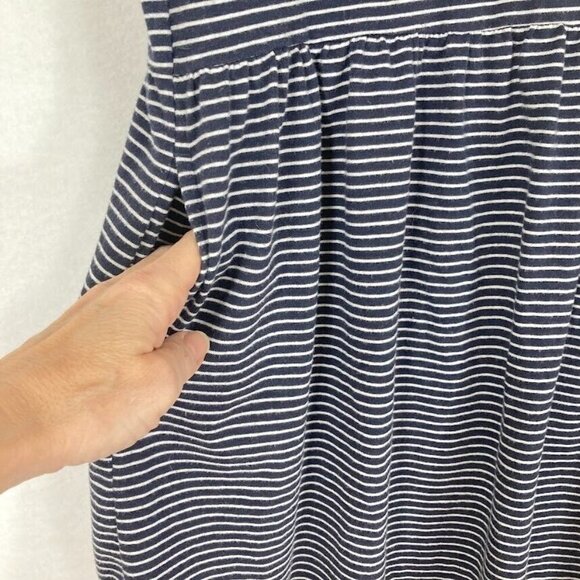 🔥 3/$15 🔥 Gap Striped Knit Dress Spring Summer School Graduation Skater Y2 - Picture 2 of 5